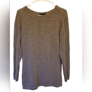 Rachel Zoe Brown Crew Neck Sweater Size Medium
